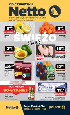 Netto gazetka - od 22/10/2026 do 24/10/2026